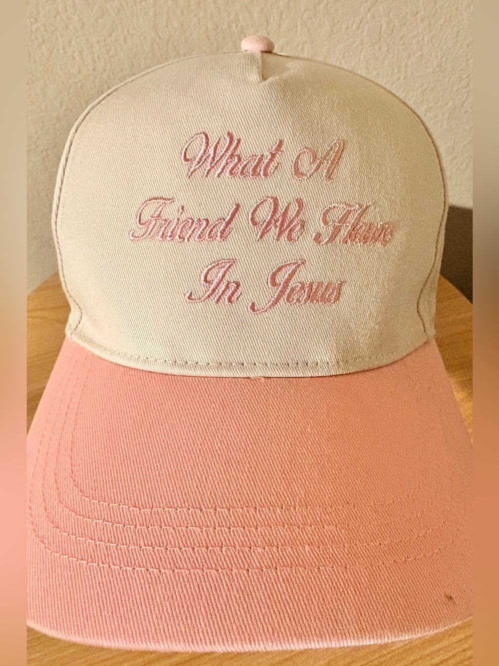 Altar’d State What A Friend We Have In Jesus Hat Baseball Cap Christian NWT - Picture 2 of 5
